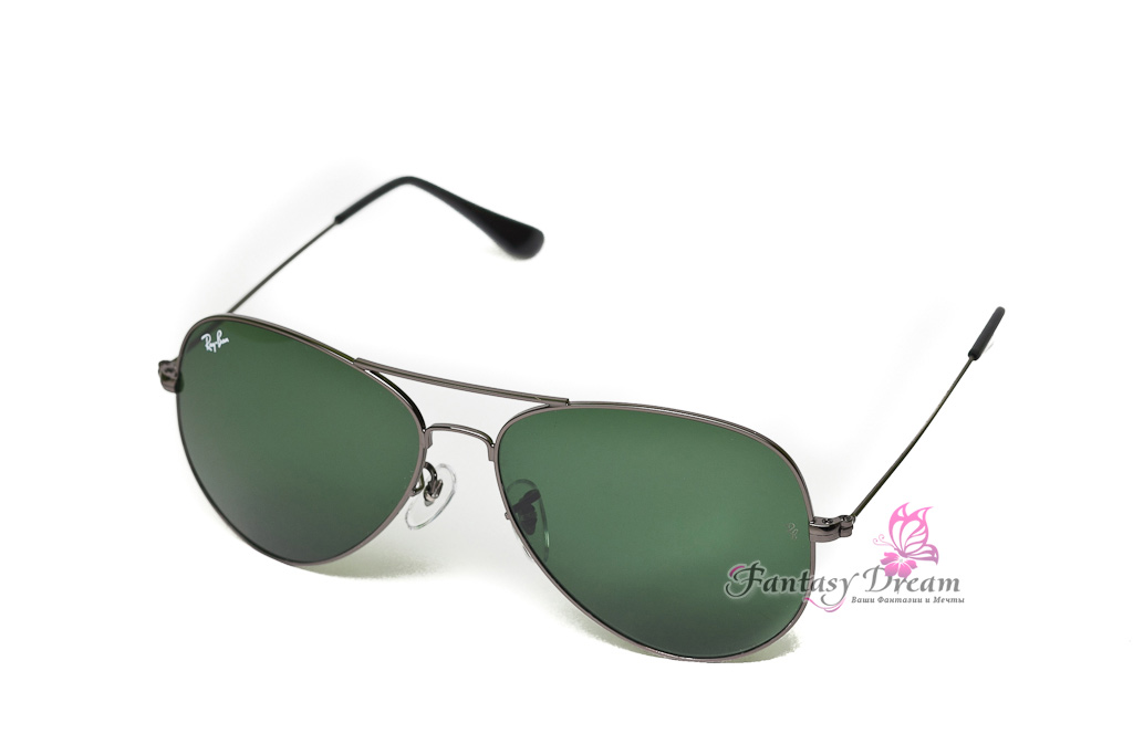 Солнечные очки Ray-Ban Aviator серебрянной