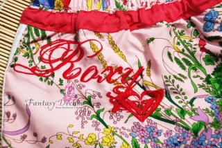 Пляжные шорты Fantasy Dream в цветочек розовые