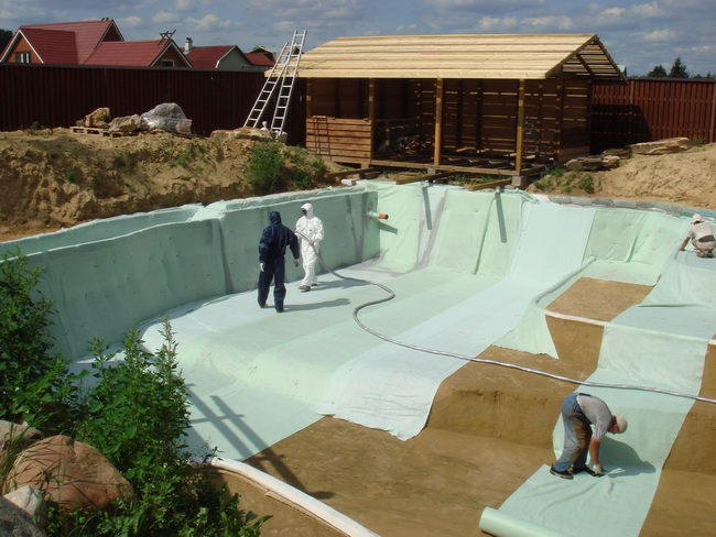 Новые гидроизоляционные материалы для обустройства бассейнов