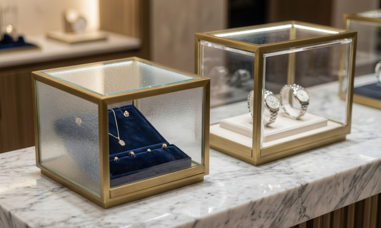 Настольные витрины для прикассовой зоны и мелкого дорогого товара