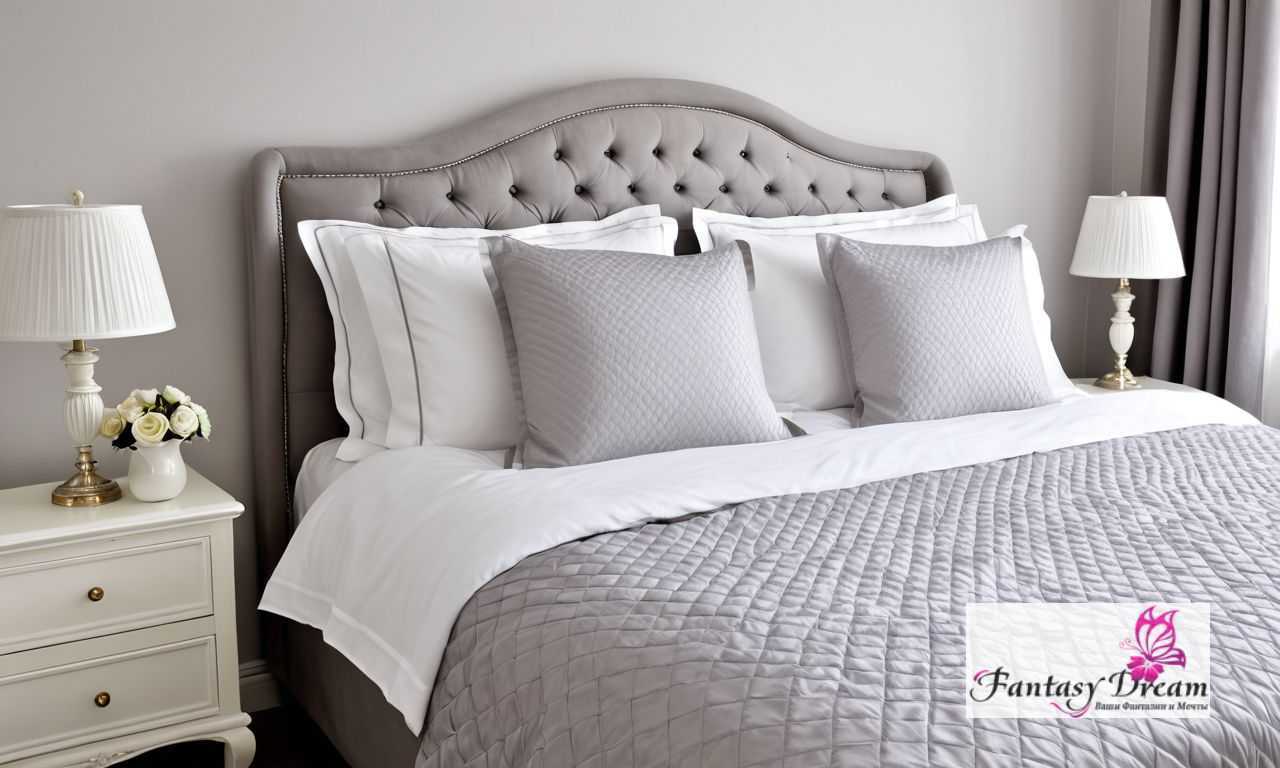 Как подобрать текстуры покрывала и подушек для единого стиля