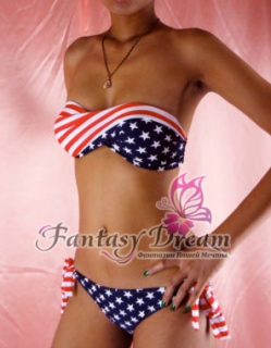 Купальник Fantasy Dream бикини американский флаг